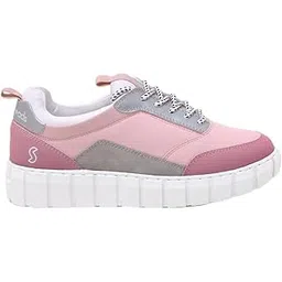 Stellar Women's Sneakers|Soft Cushioned|Memory Foam Insole|Slip-Resistance|Dynamic Feet Support|Arch Support|Shock Absorption|Casual Shoes|Stylish|Anti-Skid|Party Shoes