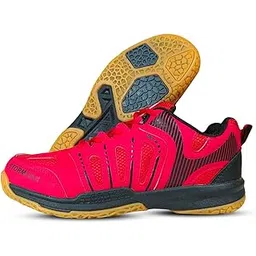 Storm Court Non Marking Badminton Shoes | Lightweight, Durable & Flexible Badminton Shoes | Also Perfect for Squash, Table Tennis, Volleyball, Basketball & Indoor Sports