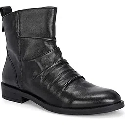 STORM Women's Leather Chelsea Boots | Slip-On & Zip Ankle Booties | Stylish, Comfortable Footwear for Casual & Everyday Wear