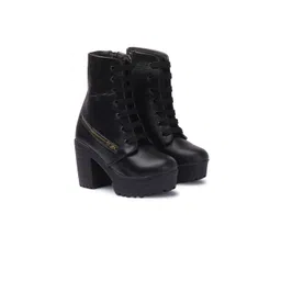 STRASSE PARIS Women Ankle Length Block HeeledBoots