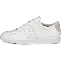 Street Lite White/Shadow White Leather Regular Width Women Casual Sneakers