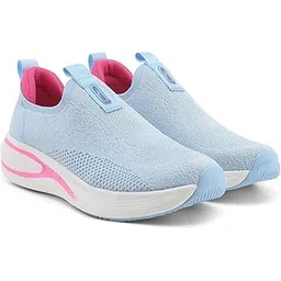 Style Walk Pro-21 Women’s Walking Shoes with Cushioned EVA Sole | Grip Outsole, Memory Foam Arch Support for Walking, Gym, Travel