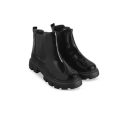 Stylestry Women Casual Block-Heeled Chelsea Boots