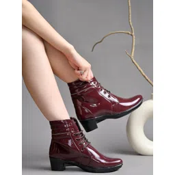 Stylestry Women Casual Block-Heeled Regular Boots
