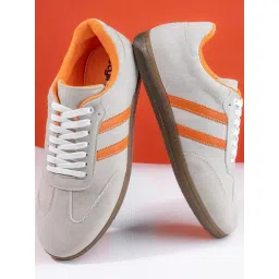 Styli Men's Off White Casual Sneakers