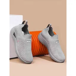 Stylish & Comfortable Breathable Walking Casual Perfect for Outdoor Wear Slip On Sneakers For Women