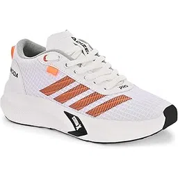 Stylish & Comfortable Casual Shoes for Men & Women | Lightweight Sneakers | Breathable Walking & Running Shoes Red