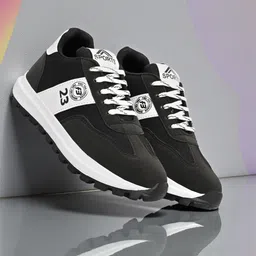 Stylish & Comfy Black Casual Shoes – Ideal for Any Occasion Sneakers For Unisex