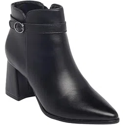 Stylish and Trendy Comfortable and Lightweight Vegan Fashionable Casual Block Boots with Women and Girls