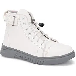 Stylish Lace-Up Ankle Boots | Airmix Sole Fashion Boots for Men | Synthetic Leather Casual Outdoor Boots