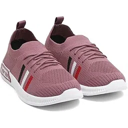 Stylish Sports Sneakers Shoes Lightweight Extra Cushion Slip-On Casual Sneaker Shoes for Women's & Girl's