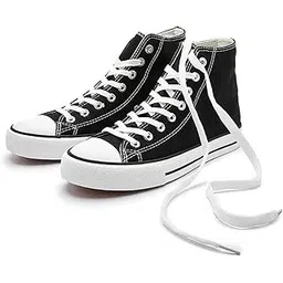 Stylish Trendy Lightweight Canvas Casual High Top Sneaker Shoes for Women's & Girls