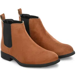 Suede Chelsea Boots for Men | Soft Cushioned Insole, Slip-Resistance Boots For Men