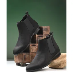 Suede Chelsea Boots|Soft Cushioned Insole |Slip-Resistance|Shock Absorption Boots For Men