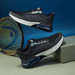 SUMMIT Men's Sports Shoes | Bubble Yoga Max Insole with Support Tech | Lace-Up Running Shoes For Men