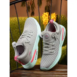 Superfly-01 Grey Sports Shoes with Beads Technology Sole for Extra Jump Running Shoes For Women