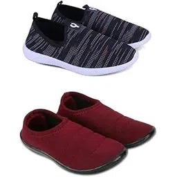 SUPEX Sports, Running & Comfortable Gym Shoes for Women Combo of 2 for Girl and Women Stylish, Comfortable Shoes