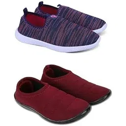 SUPEX Sports, Running & Comfortable Gym Shoes for Women Combo of 2 for Girl and Women Stylish, Comfortable Shoes