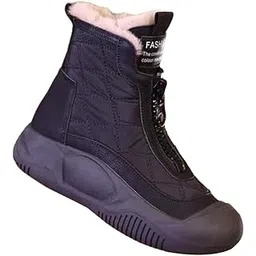 SYDL Womens Winter Snow Boots Booties Keep Warm Shoes for Trekking Hiking Outdoor Black EU 36|1 Pair Winter Snow Boots|Clothing Shoes & Accessories