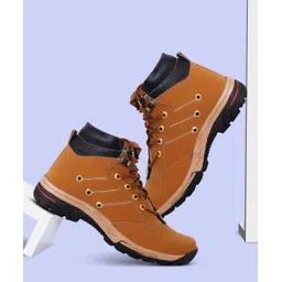 Synthetic |Lightweight|Comfort|Summer|Trendy|Walking|Outdoor|Daily Use Boots For Men