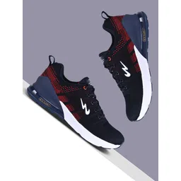 SYRUS Men's Sports Shoes | Integrated Support-Tech | Vamp Upper | Lace-Up Running Shoes For Men