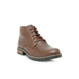 Teakwood Leathers Brown Derby Boots