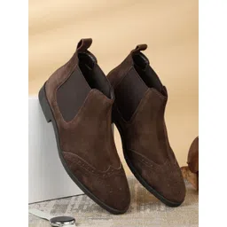 Teakwood Leathers Men Casual Heeled Regular Boots