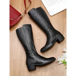 Teakwood Leathers Women Leather Winter Boots