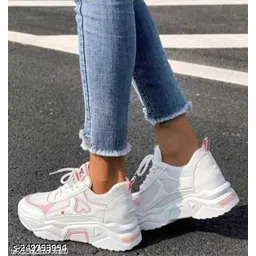 TERFILL White Mesh Sports Running Walking Gym Casual Shoes Womens And Girls Sneakers For Women