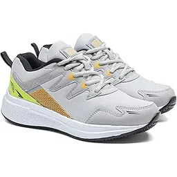 Thar-22 Men’s Running, Walking & Training Shoes | Lightweight, Breathable Mesh Design with Soft Cushion Sole & Anti-Slip Grip | Ideal for Daily Fitness & Travel