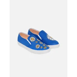 THE QUIRKY NAARI Women Printed Slip-On Sneakers