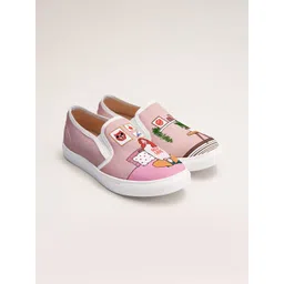 THE QUIRKY NAARI Women Printed Slip-On Sneakers