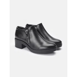 The Roadster Life Co. Women Block Heel Ankle Boots