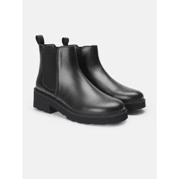 The Roadster Life Co. Women Block Heel Chelsea Boots