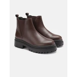 The Roadster Life Co. Women Chunky Heel Chelsea Boots