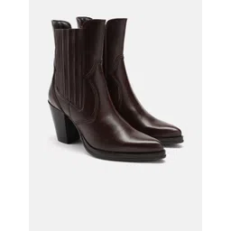 The Roadster Life Co. Women Pointed Toe Block Heel Boots