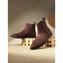 The Roadster Lifestyle Co Men Casual Slip On Chelsea Boots
