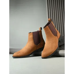 The Roadster Lifestyle Co Men Casual Slip On Chelsea Boots