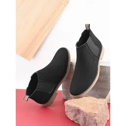 The Roadster Lifestyle Co Men Chelsea Slip On Boots