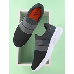 The Roadster Lifestyle Co. Men Grey & White Air Max Mesh Marking Running Shoes