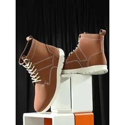 The Roadster Lifestyle Co. Men High-Top Regular Boots
