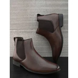 The Roadster Lifestyle Co. Men Mid-Top Chelsea Boots