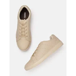The Roadster Lifestyle Co. Men Perforated Detail Sneakers