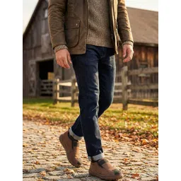 The Roadster Lifestyle Co Men Round Toe Zip Casual Sneakers