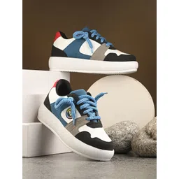 The Roadster Lifestyle Co. Women Black Round Toe Comfort Insole Lightweight Sneakers