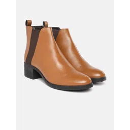 The Roadster Lifestyle Co. Women Block Heel Chelsea Boots
