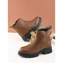 The Roadster Lifestyle Co Women Block-Heeled Boots