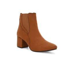 The Roadster Lifestyle Co Women Block-Heeled Chelsea Boots