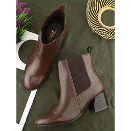 The Roadster Lifestyle Co. Women Block-Heeled Chelsea Boots