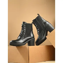 The Roadster Lifestyle Co. Women Block Heels Winter Boots